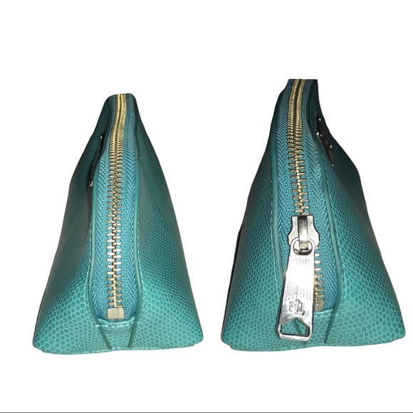 Laure Ralph Lauren Turquoise Cosmetic/pouch Bag